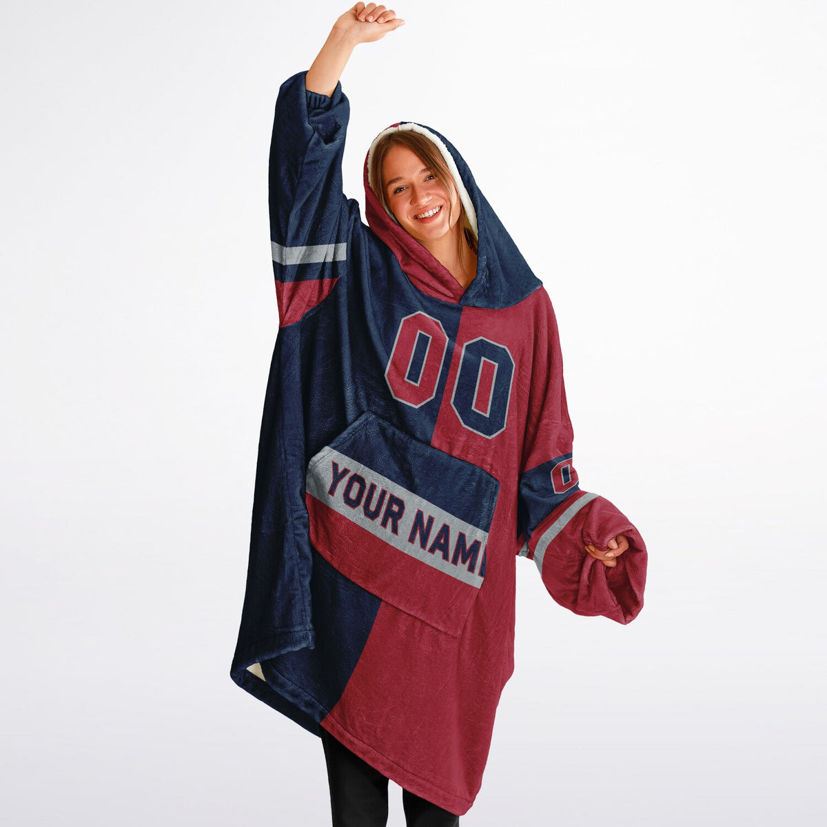 Navy/Red/Silver Halftime