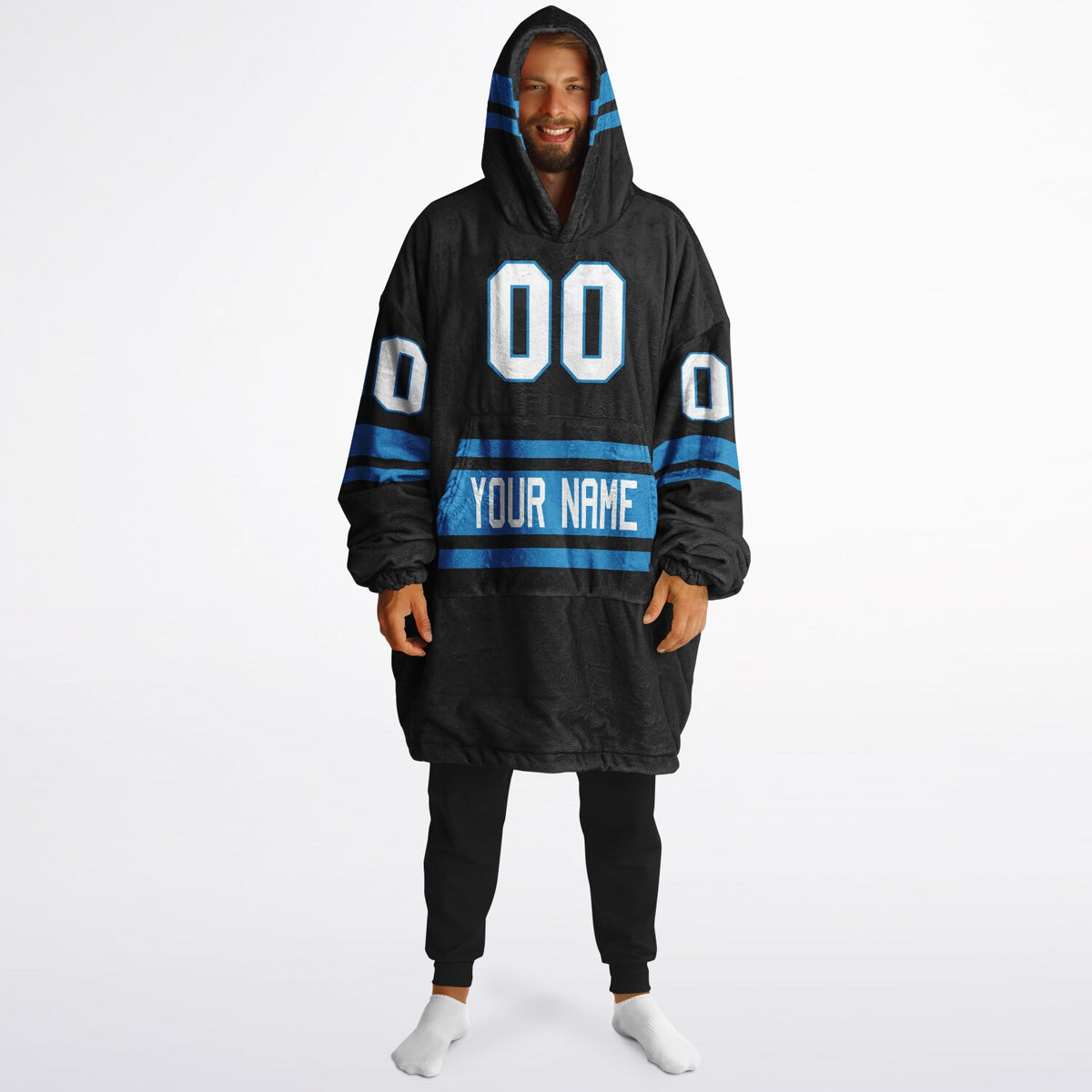 Black/Blue Superfan Reversible