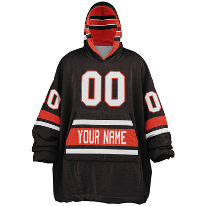 Brown/Orange/White Superfan Reversible