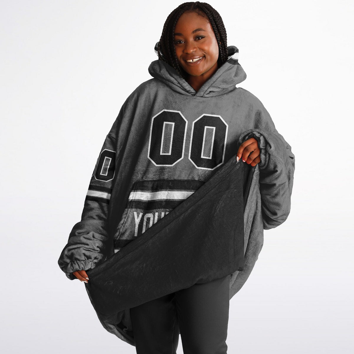Black Gray White Superfan