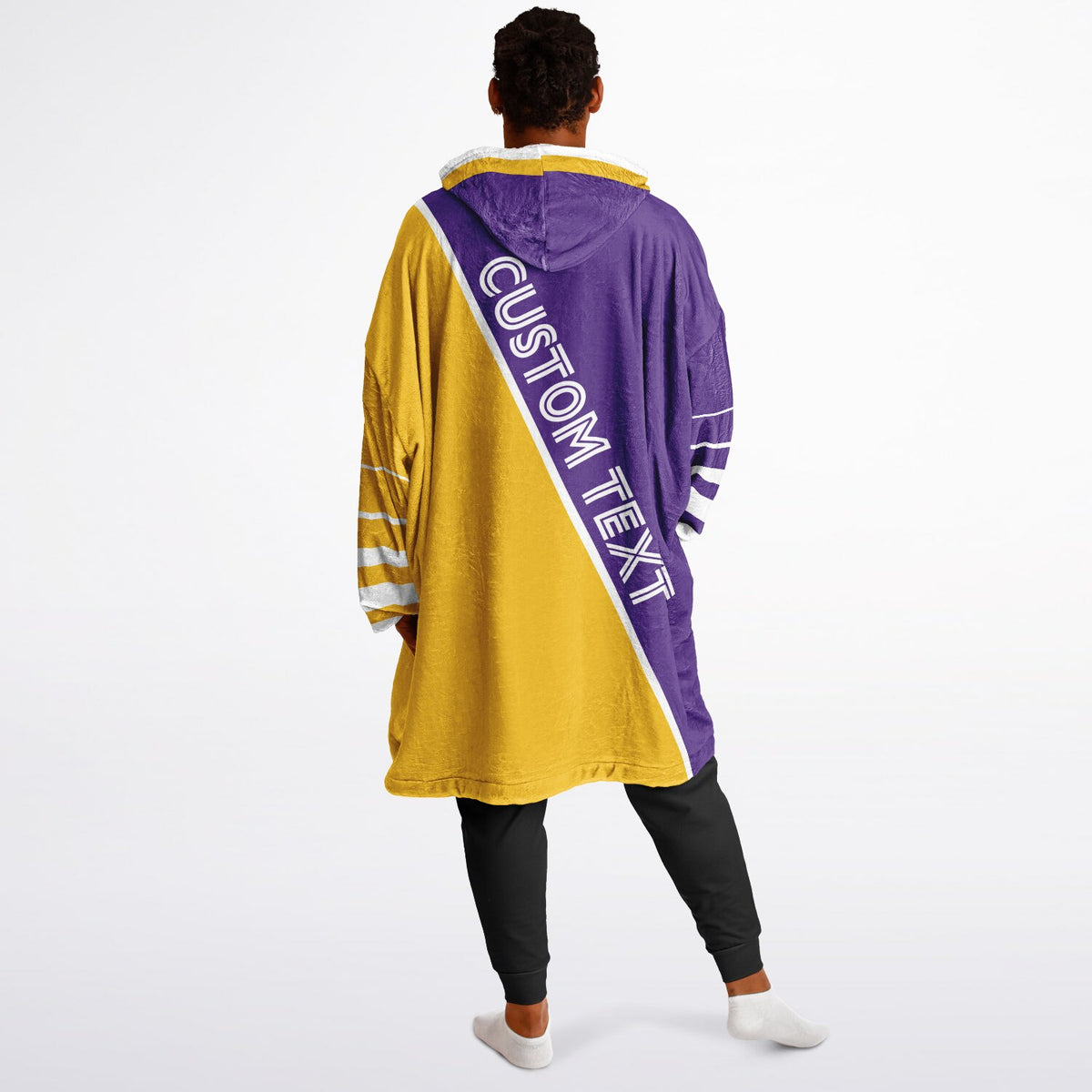 Purple Gold White Split Decision