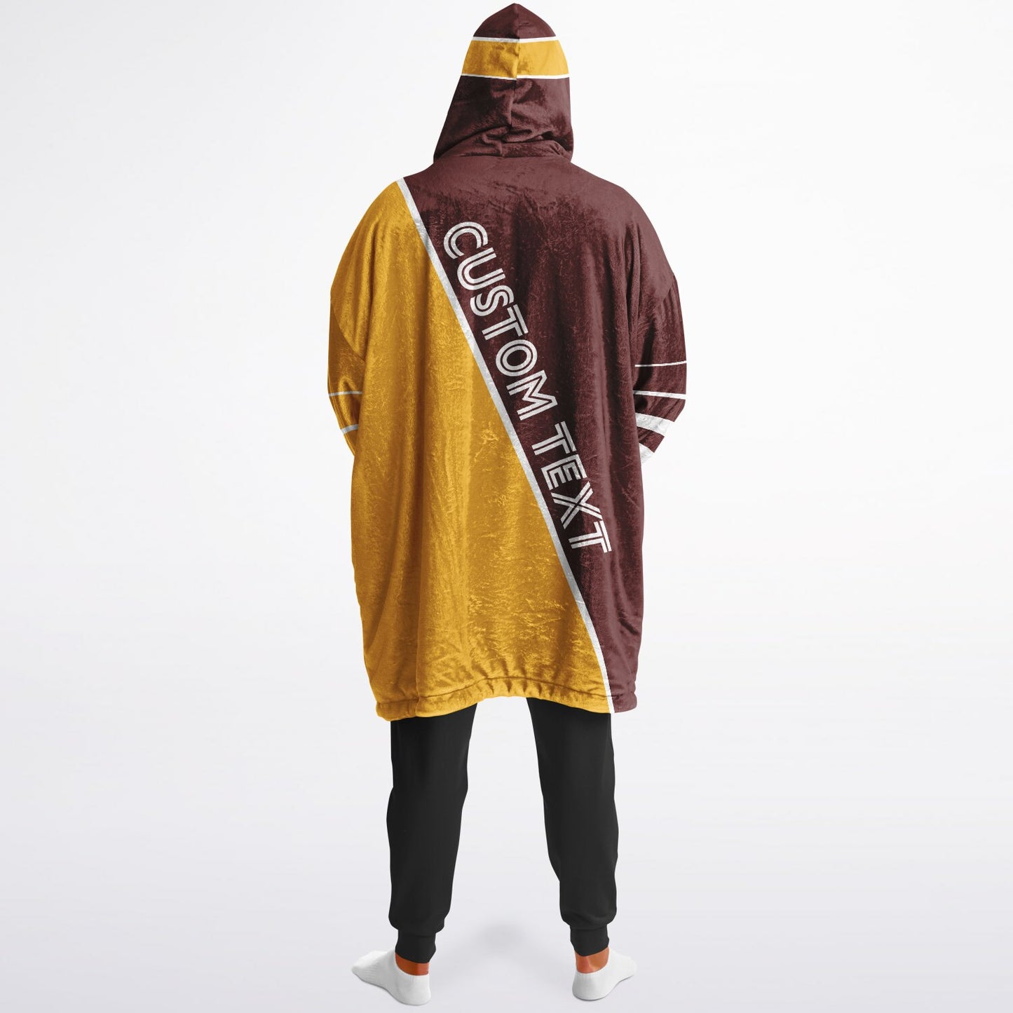 Burgundy/Gold/White Everyday Reversible