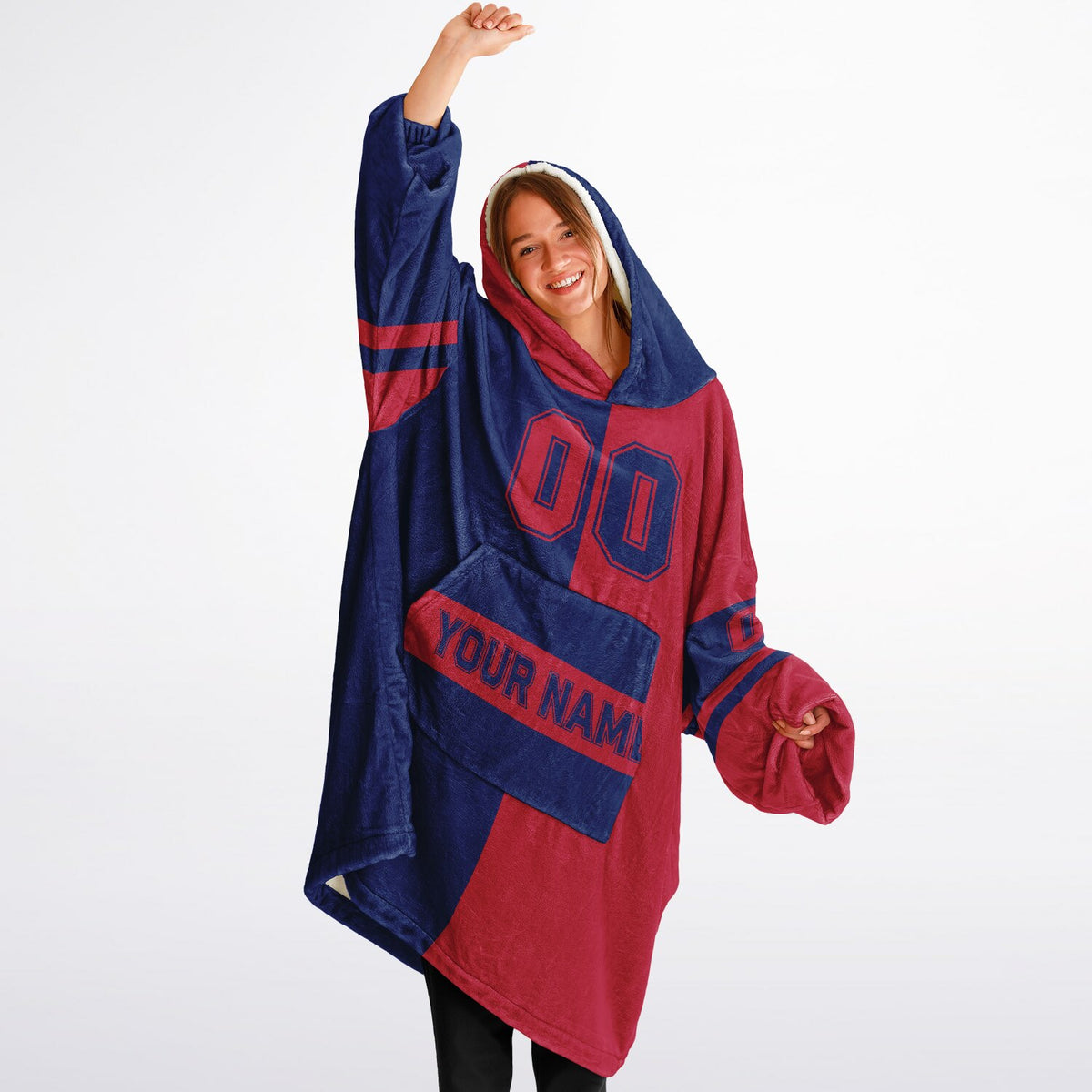 Dark Blue/Red Halftime