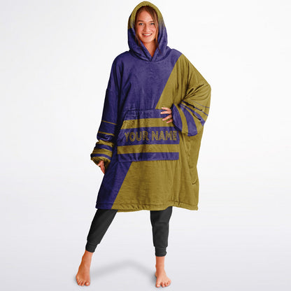 Purple/Metallic Gold Everyday Reversible