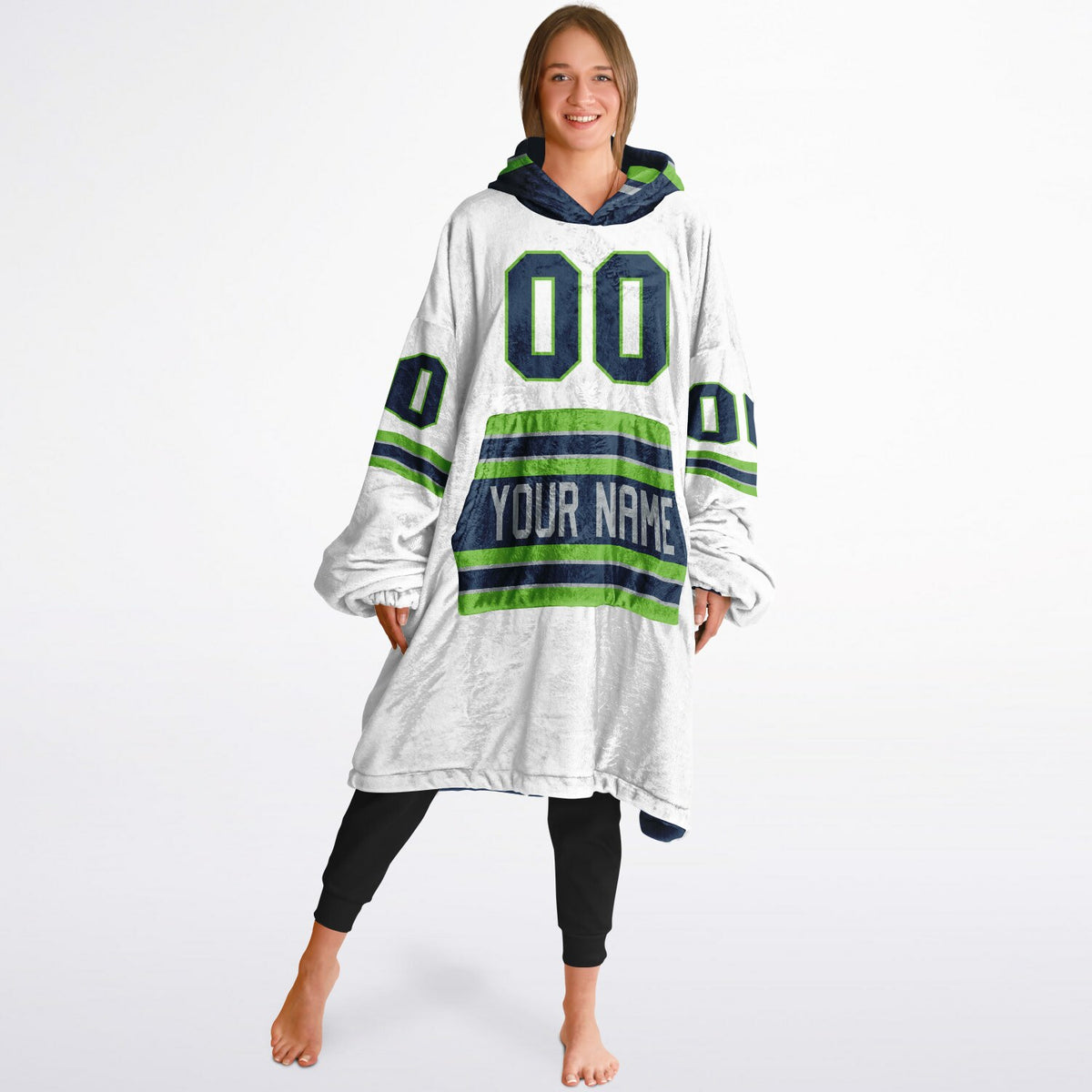 Navy/Green/Gray Superfan Reversible