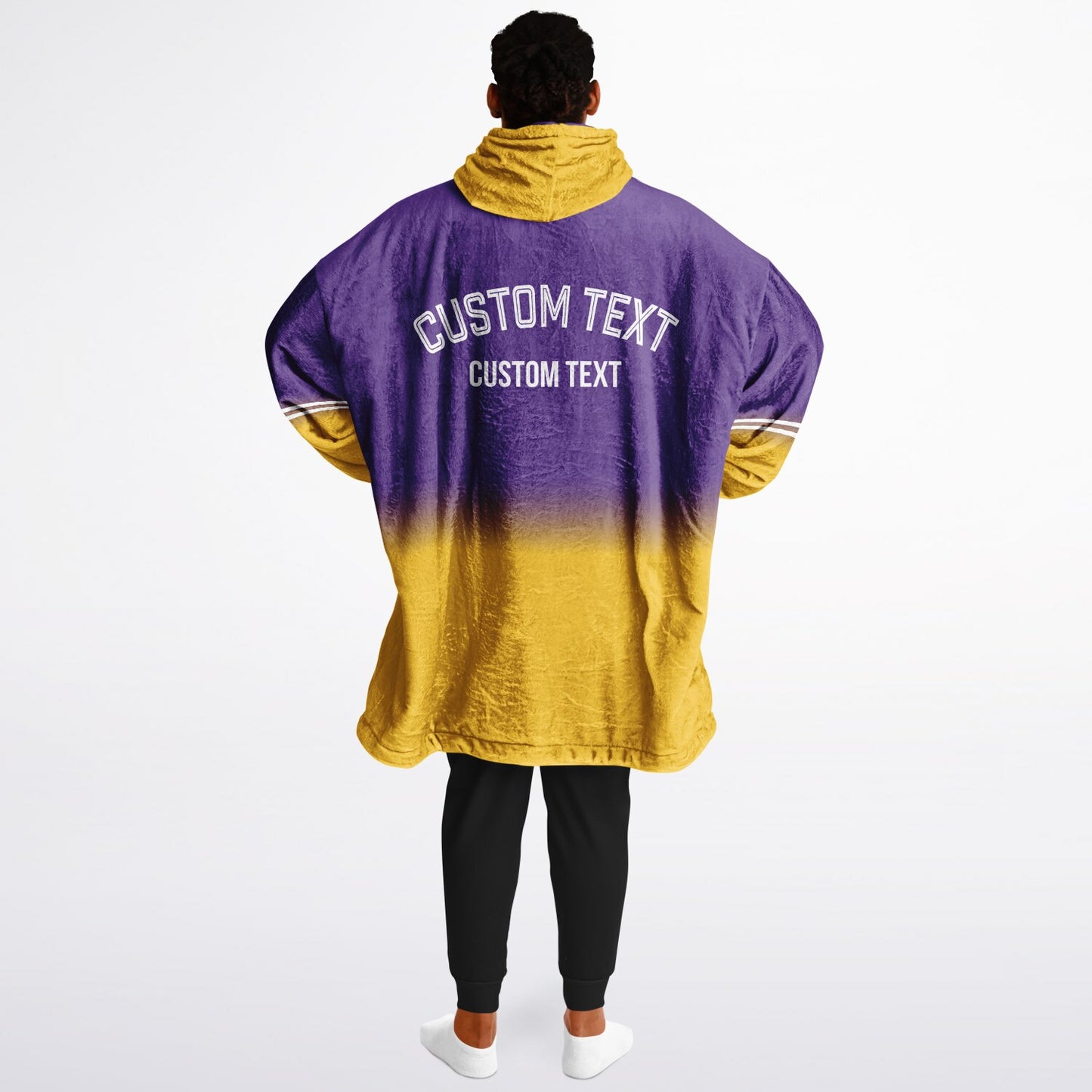 Purple/Gold/White Everyday Reversible