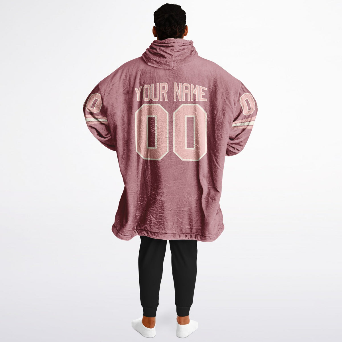Blush Pink Cream Rose Gold Superfan Reversible