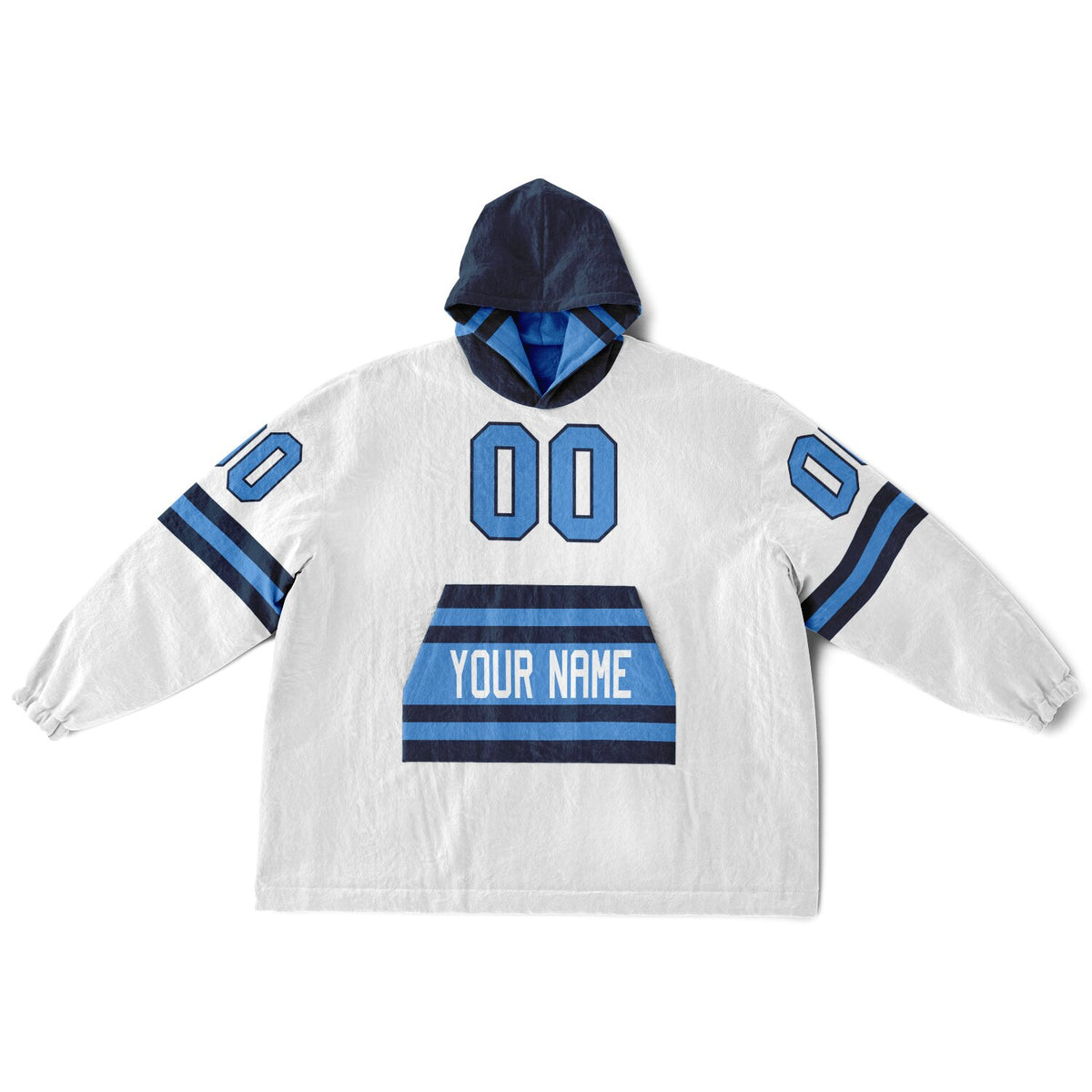 Light Blue/Navy Superfan Reversible