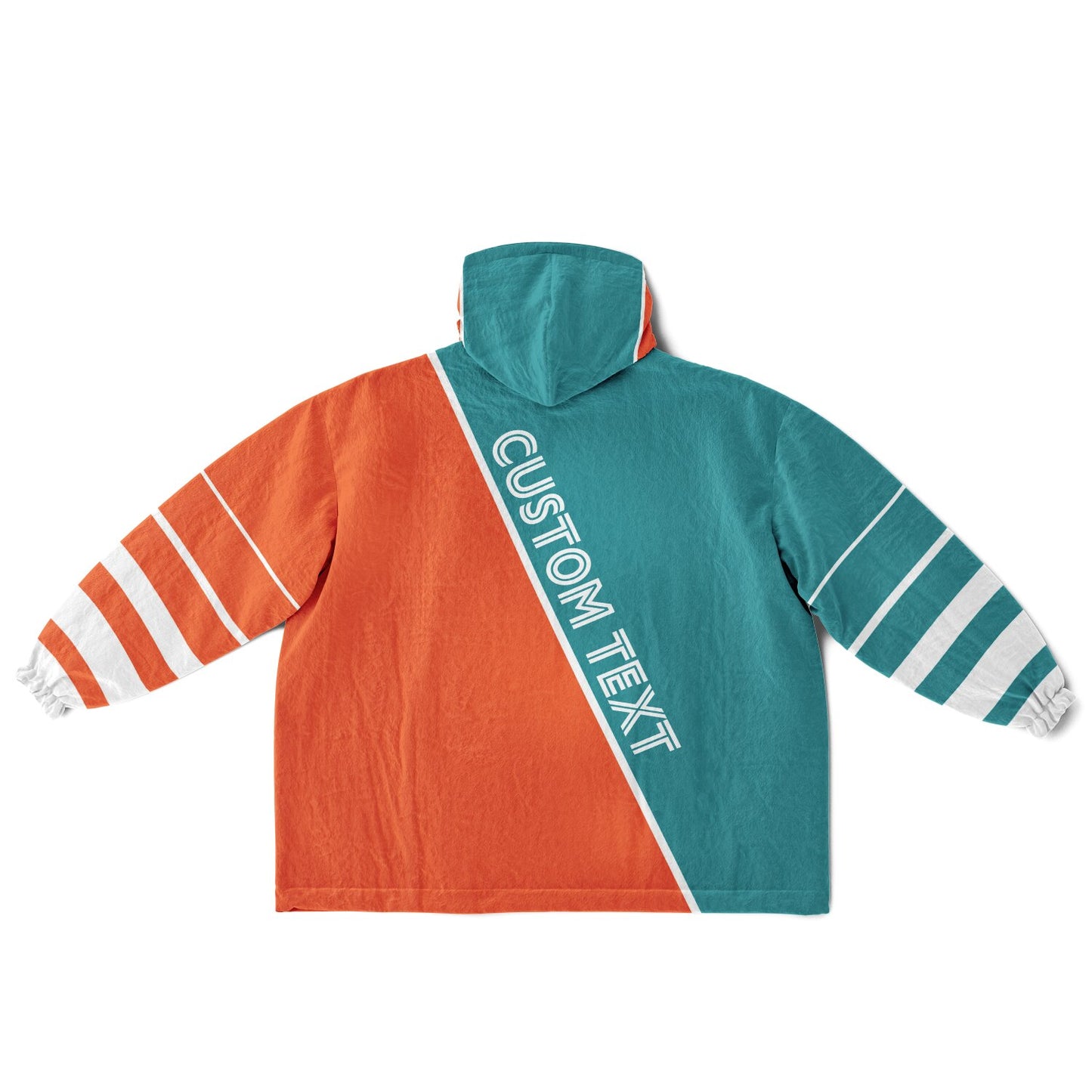 Aqua/Orange/White Everyday Reversible