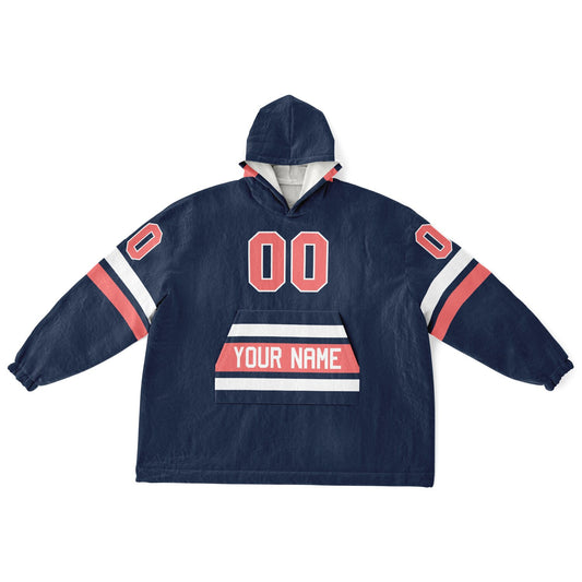 Navy Electric Coral White Classic
