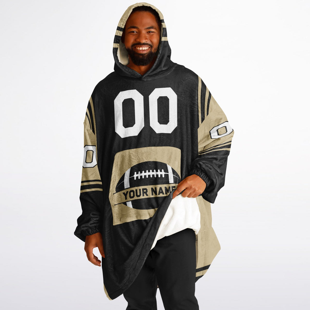 Black & Light Gold Bold