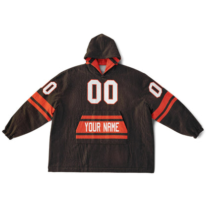 Brown/Orange Superfan Reversible