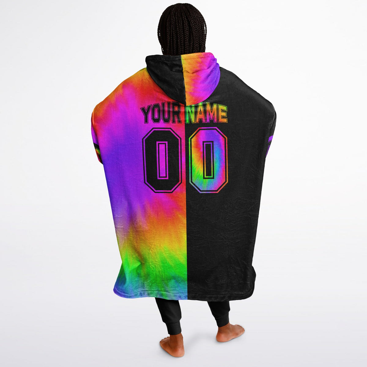 Tie Dye & Black Halftime