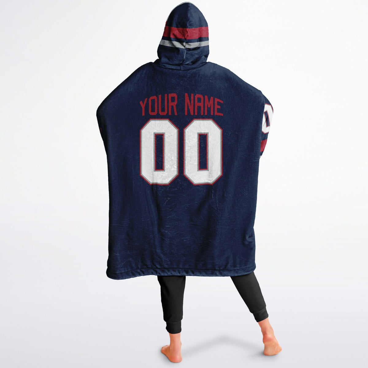 Navy/Red/Silver Superfan Reversible