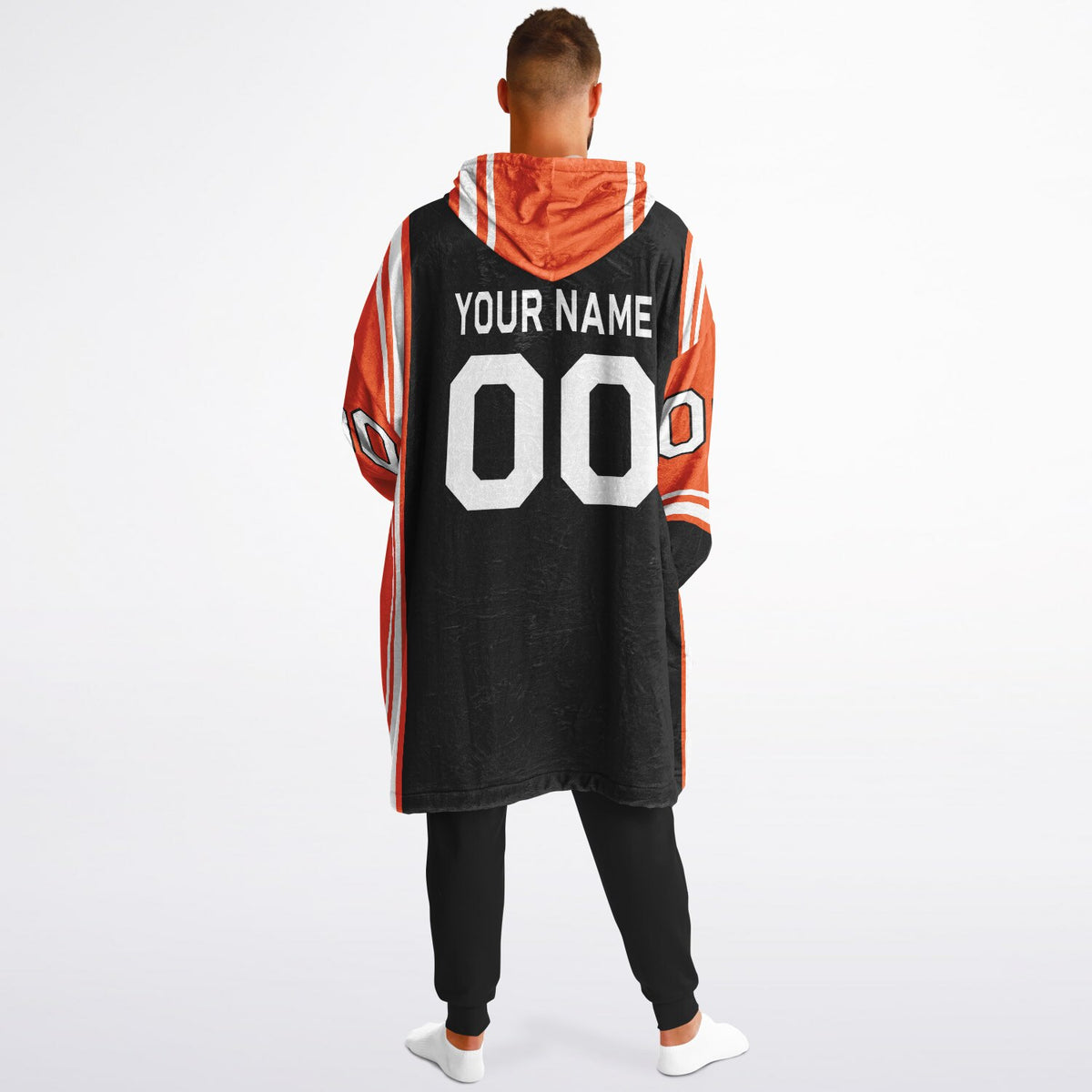 Black/Orange/White Bold