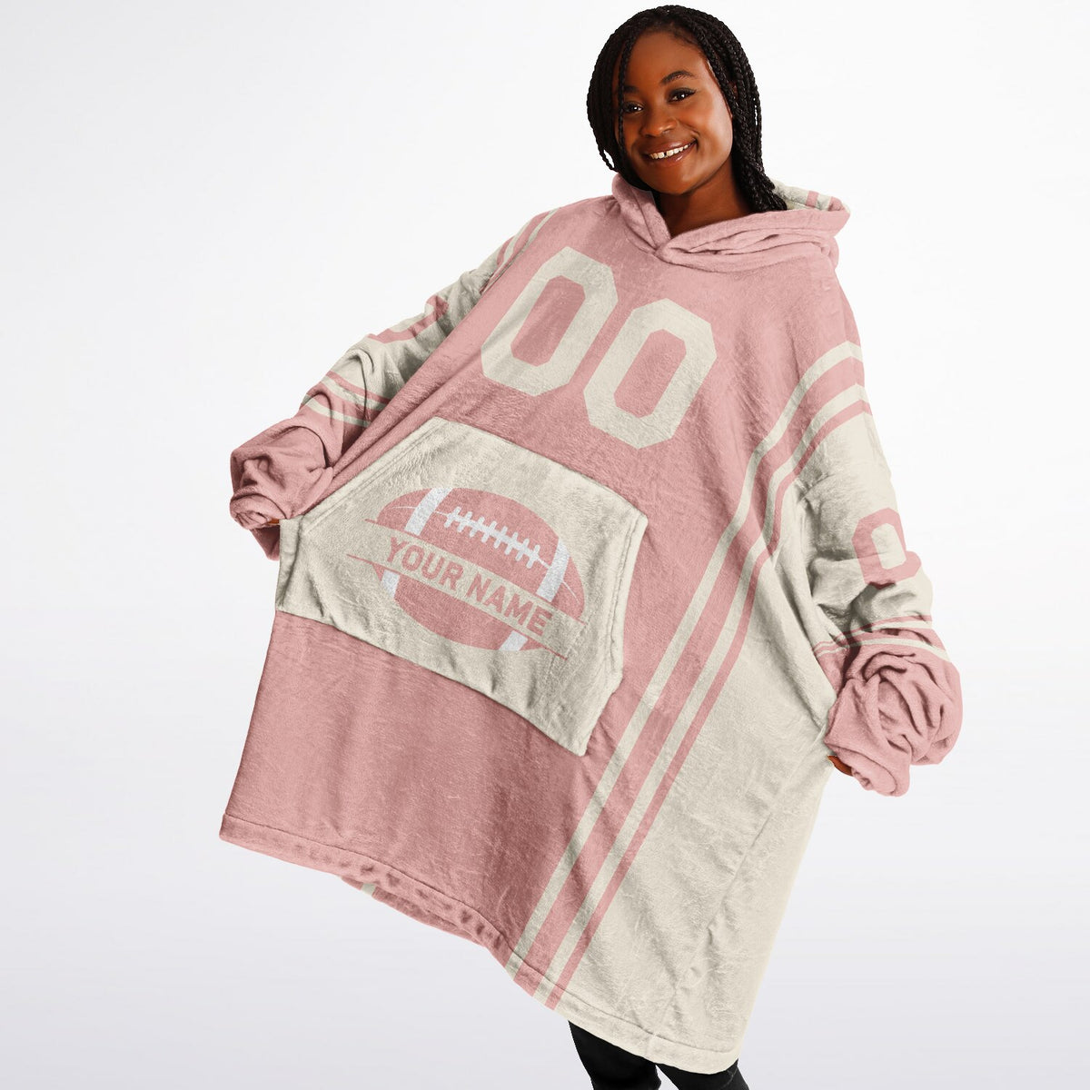 Blush Pink & Cream Bold