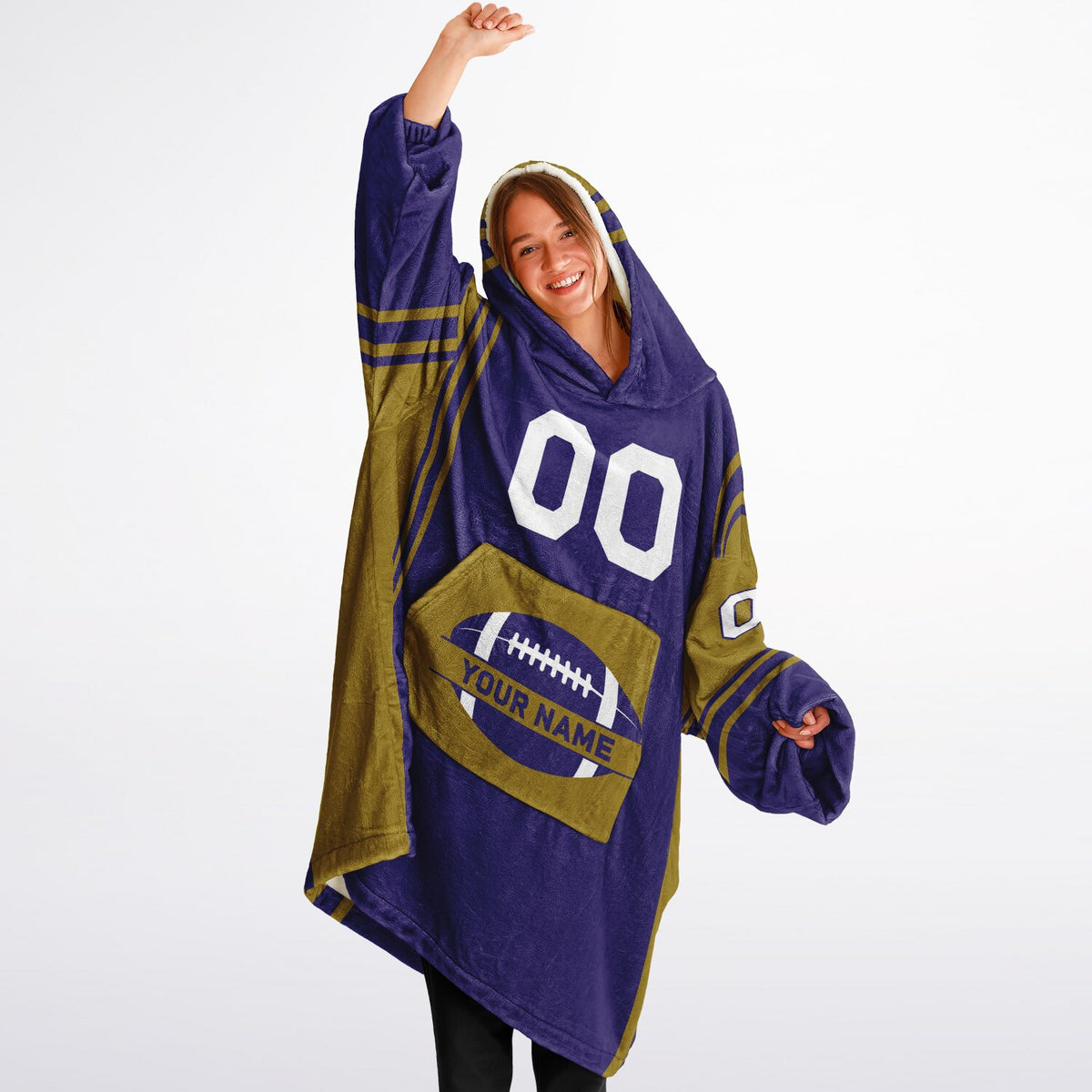 Purple Dark Gold Bold