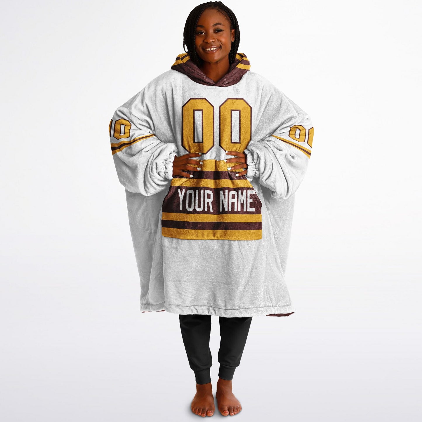 Burgundy/Gold Superfan Reversible