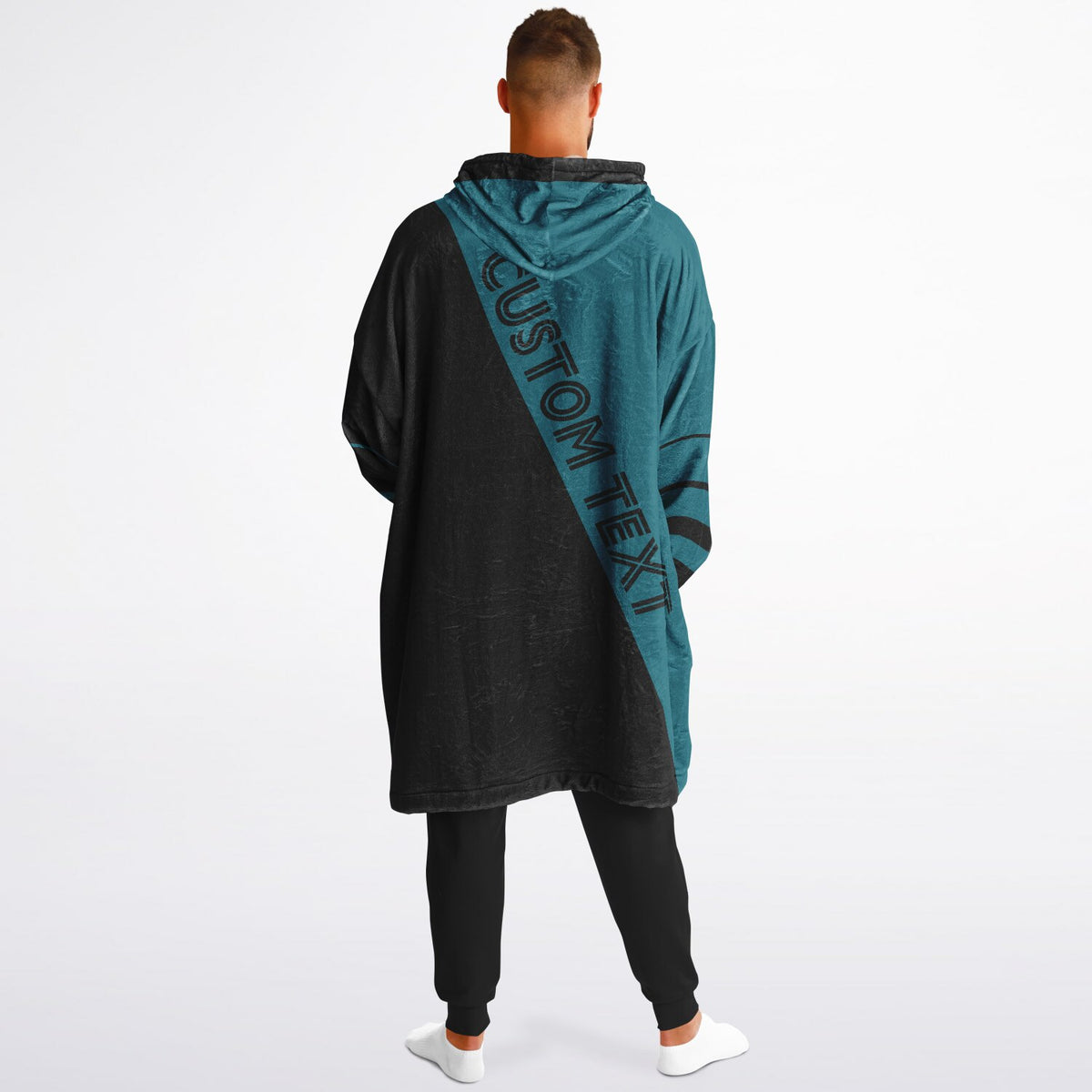 Teal & Black Split Decision
