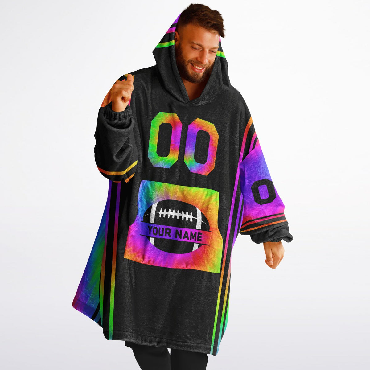 Black & Tie Dye Bold