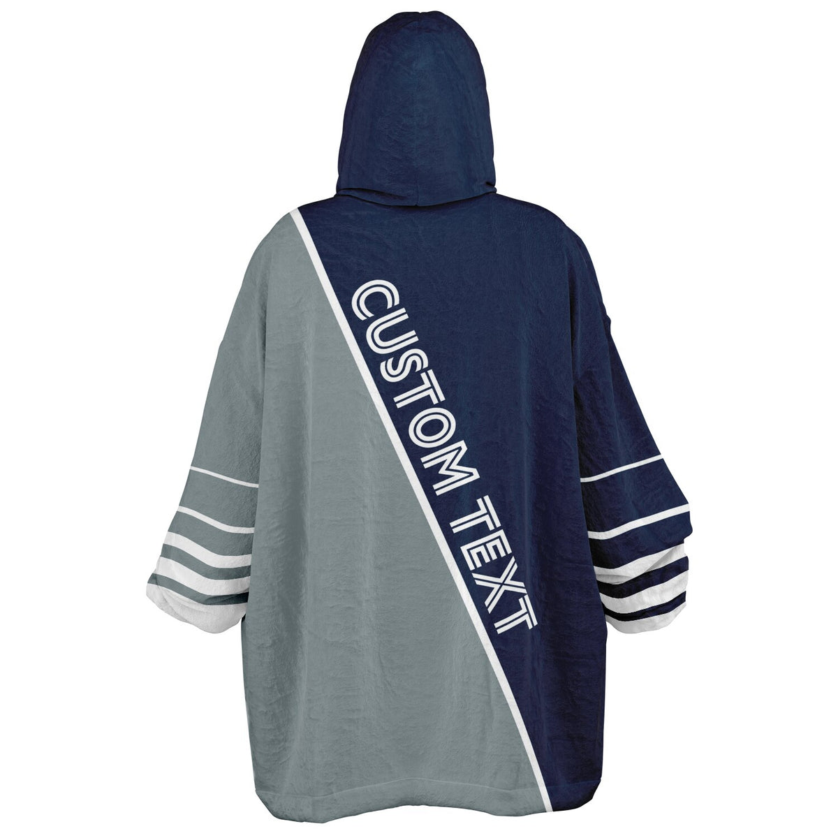 Navy Silver White Split Decision
