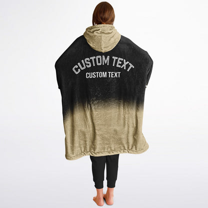 Black/Old Gold/White Everyday Reversible