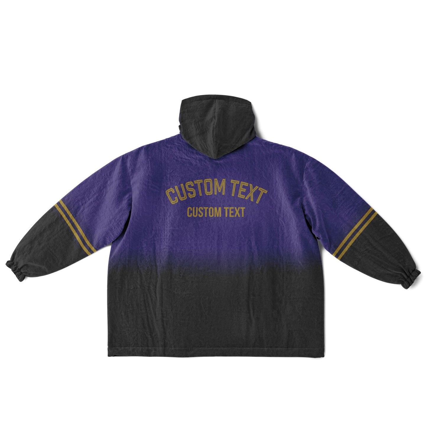 Purple/Black/Metallic Gold Everyday Reversible