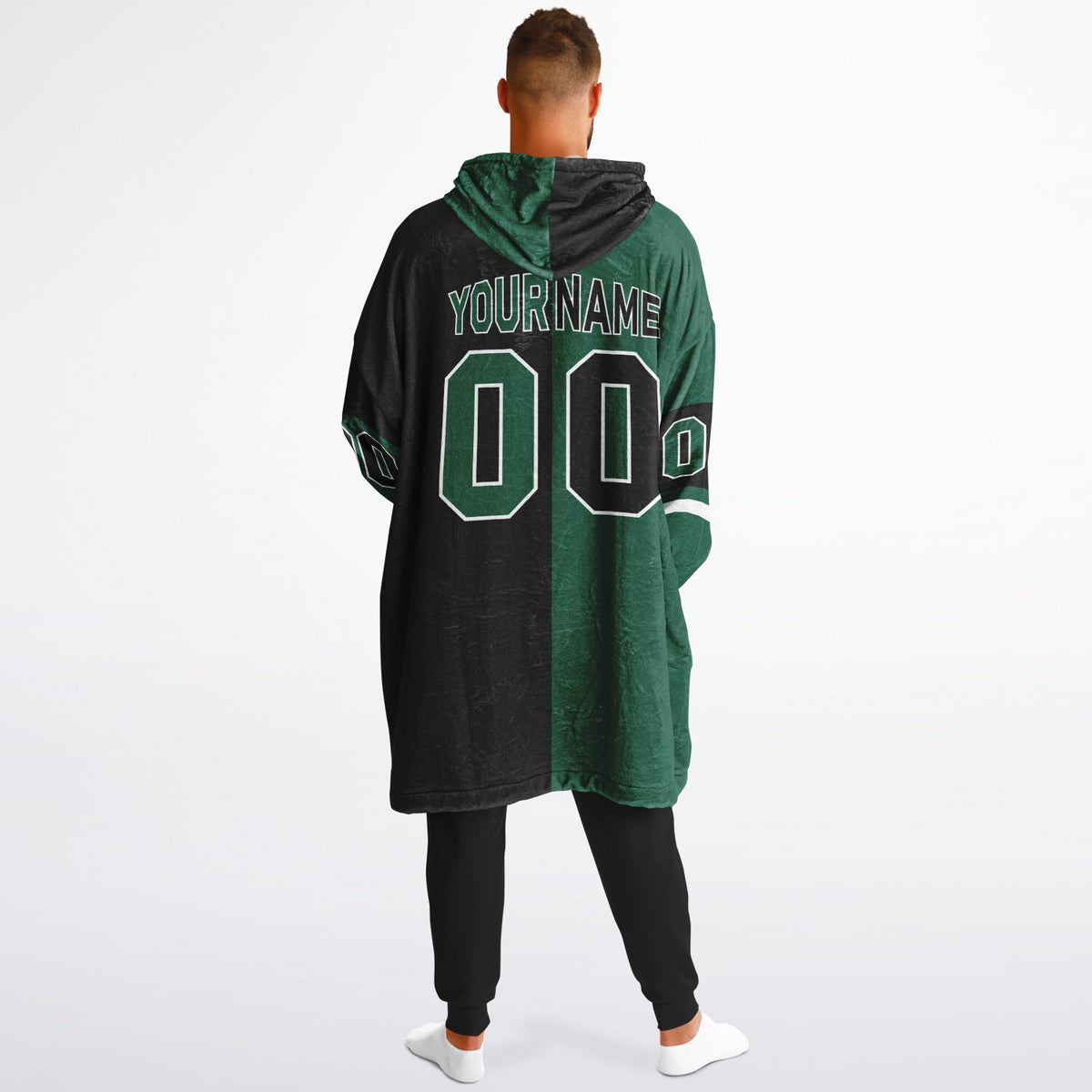 Green/Black/White Halftime
