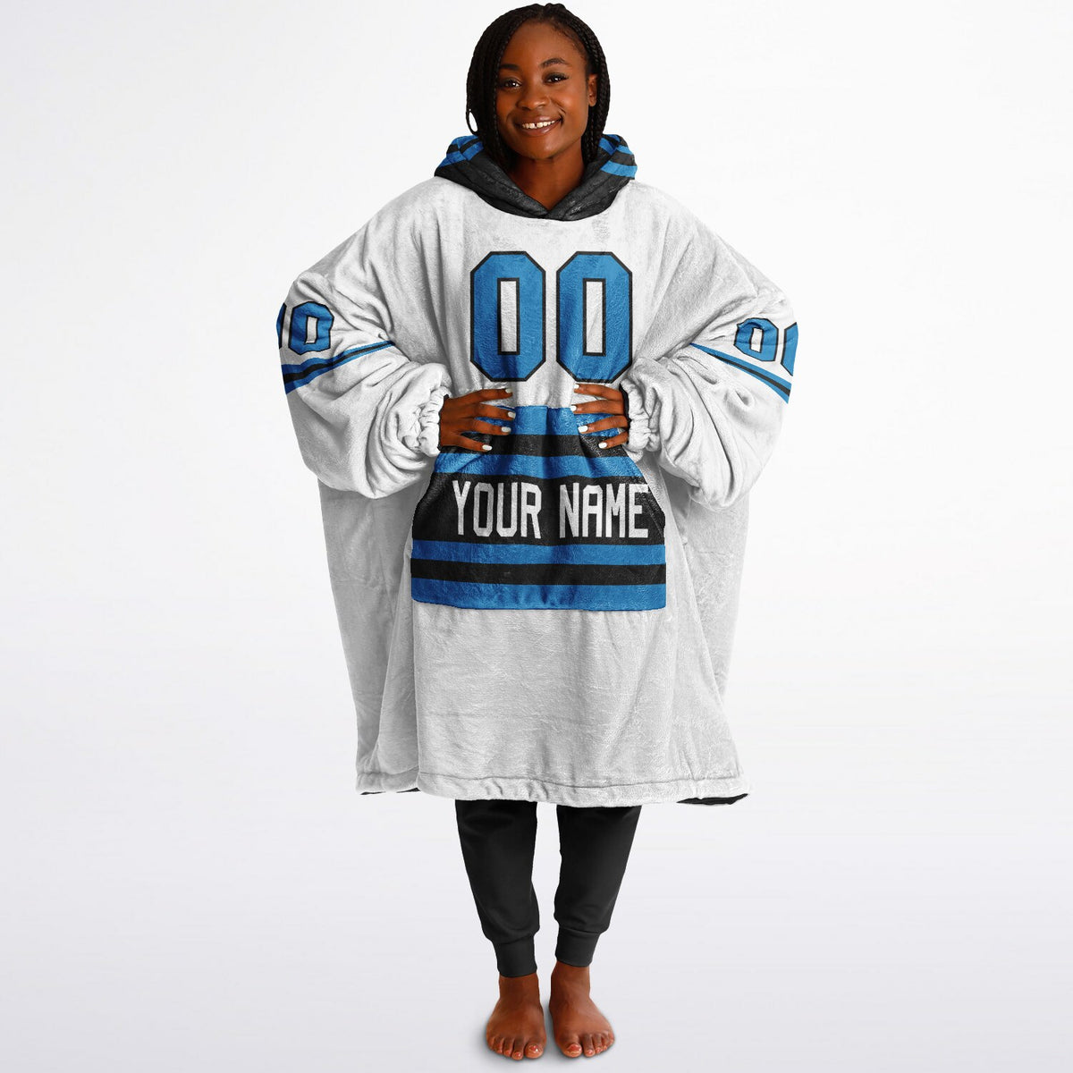 Black/Blue Superfan Reversible