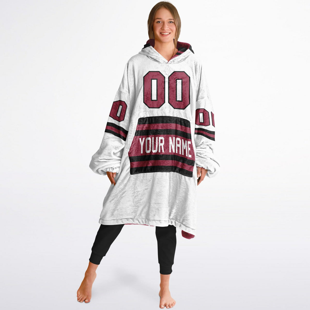 Crimson & Black Superfan Reversible