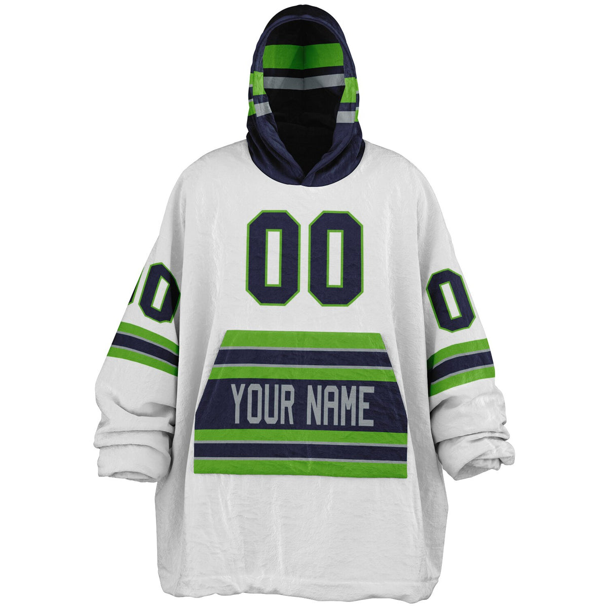 Navy/Green/Gray Superfan Reversible