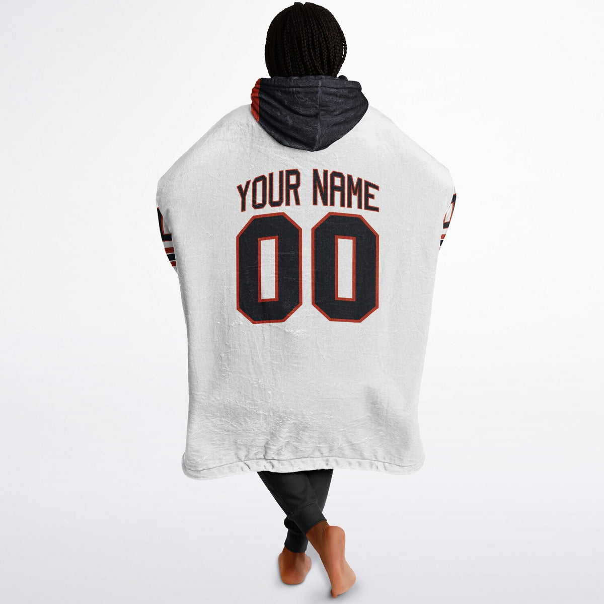Navy/Orange/White Superfan Reversible