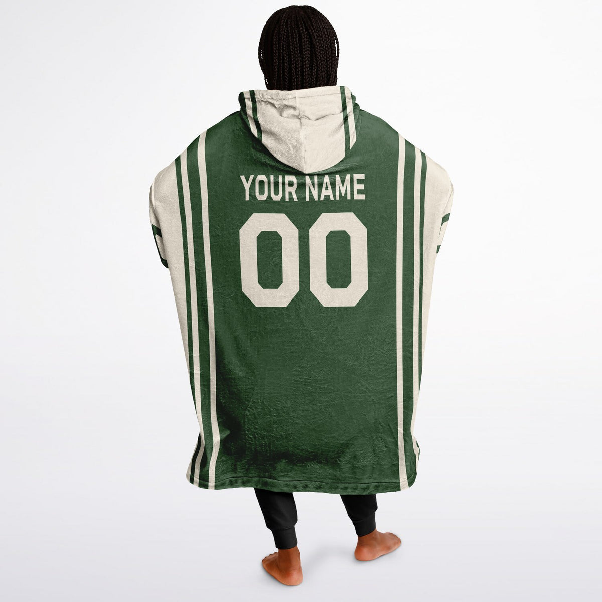 Forest Green & Cream Bold