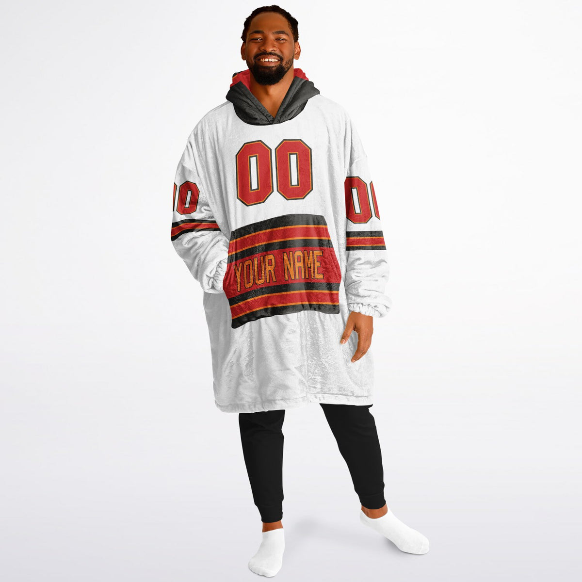 Red/Pewter/Orange Superfan Reversible