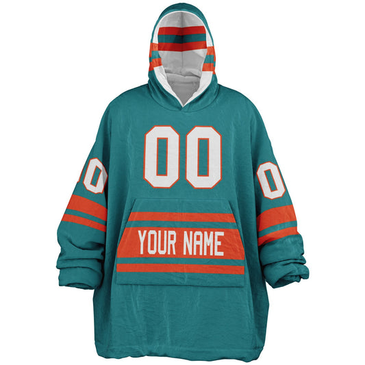 Aqua/Orange Superfan Reversible