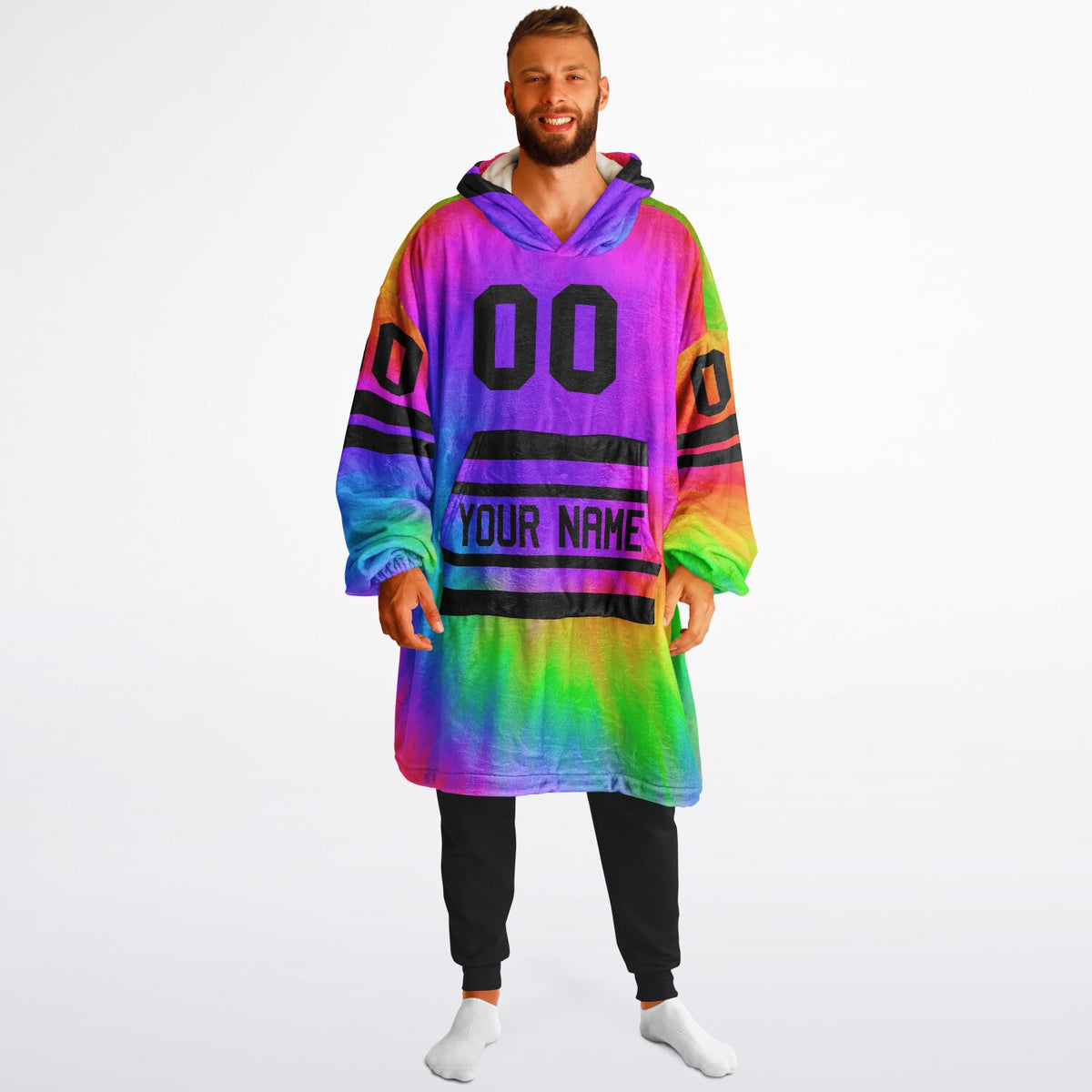 Tie Dye & Black Classic