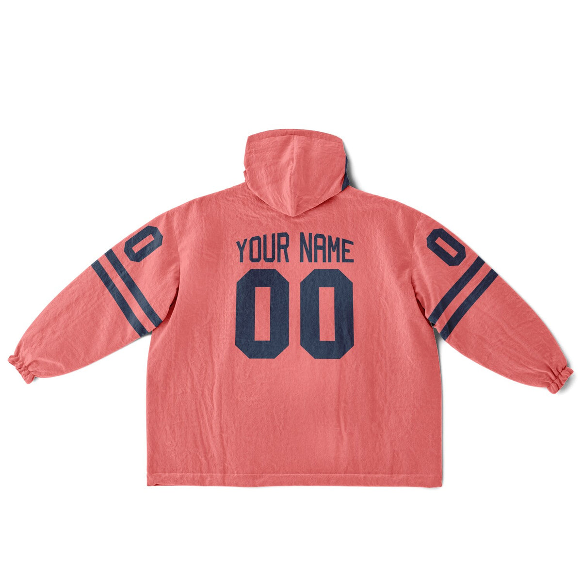 Navy & Electric Coral Superfan Reversible