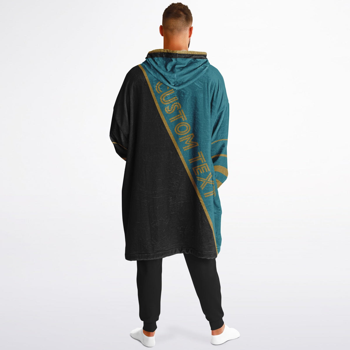 Teal Black Gold Split Decision