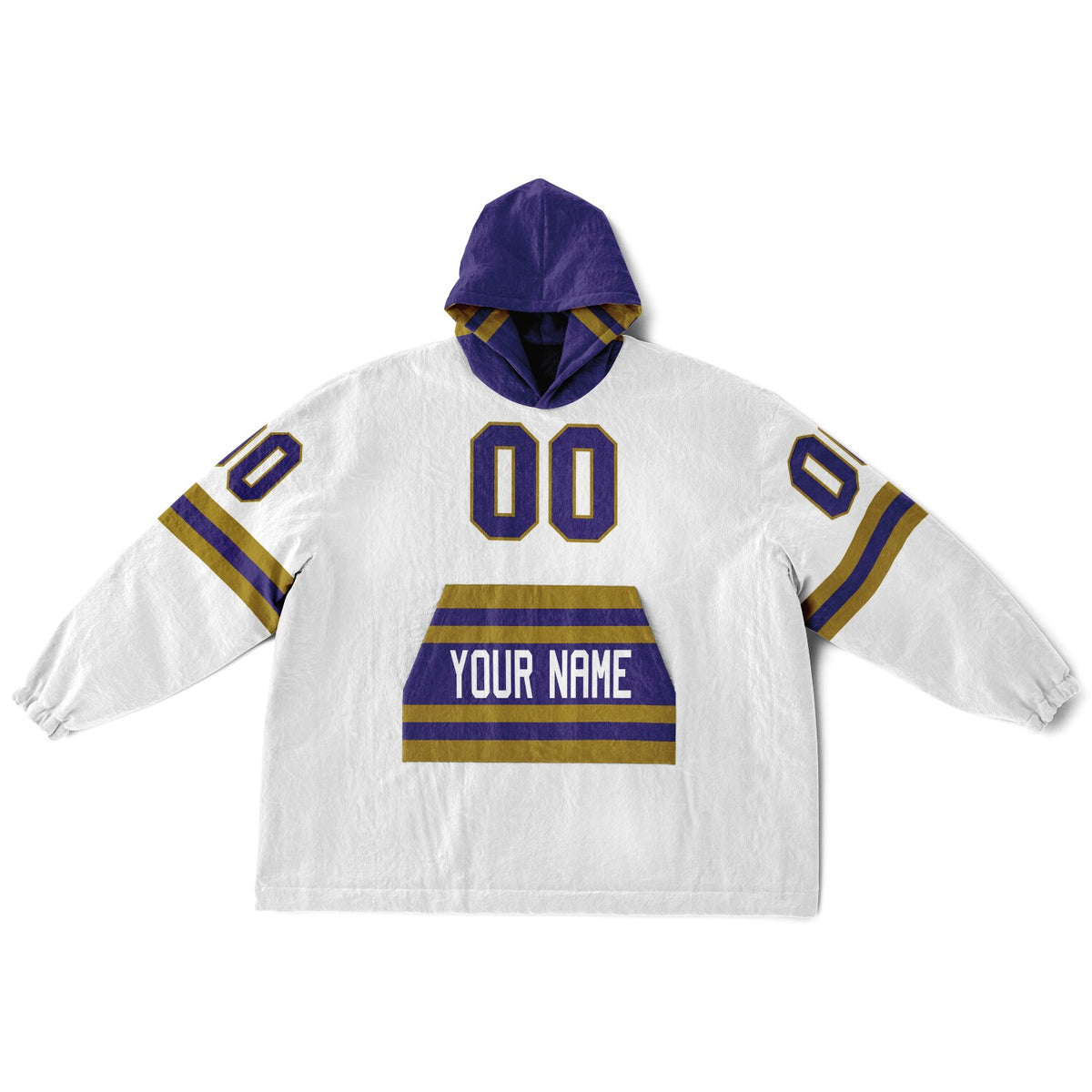 Purple Dark Gold Superfan Reversible