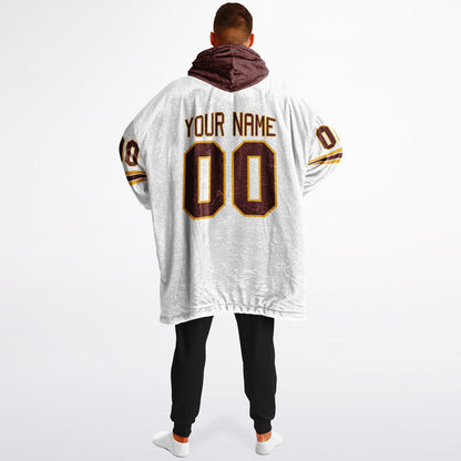Burgundy/Gold/White Superfan Reversible
