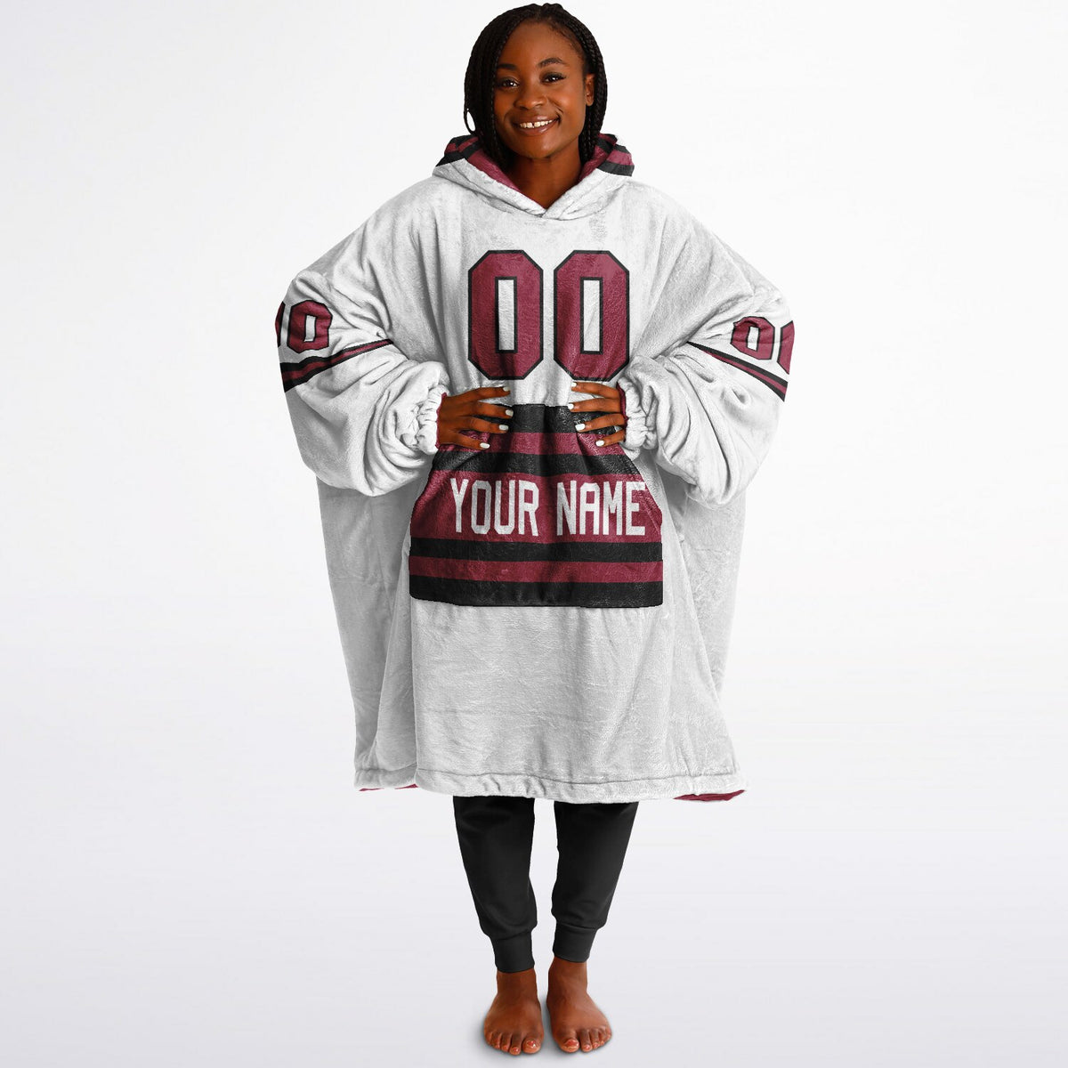 Crimson & Black Superfan Reversible