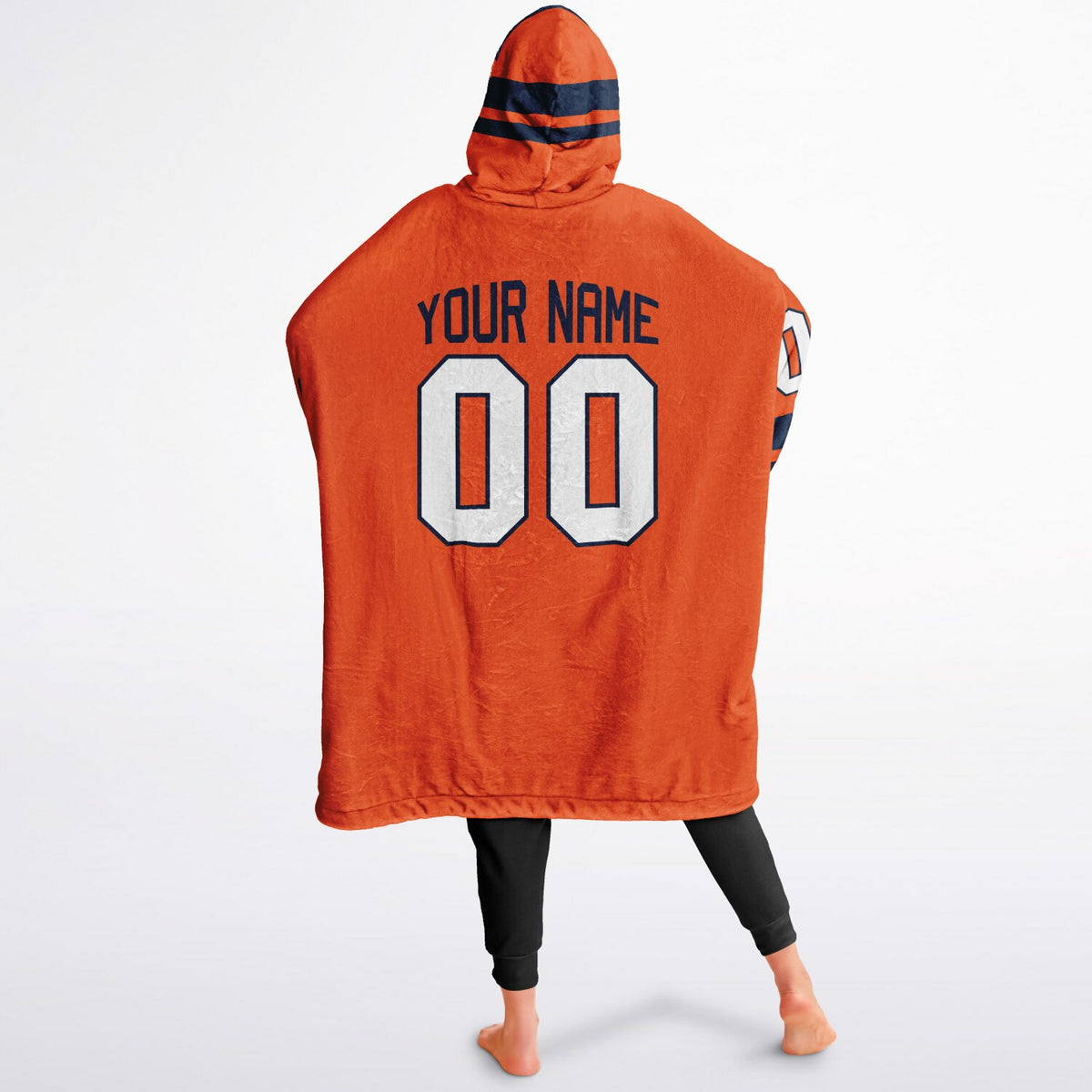 Orange/Navy Superfan Reversible