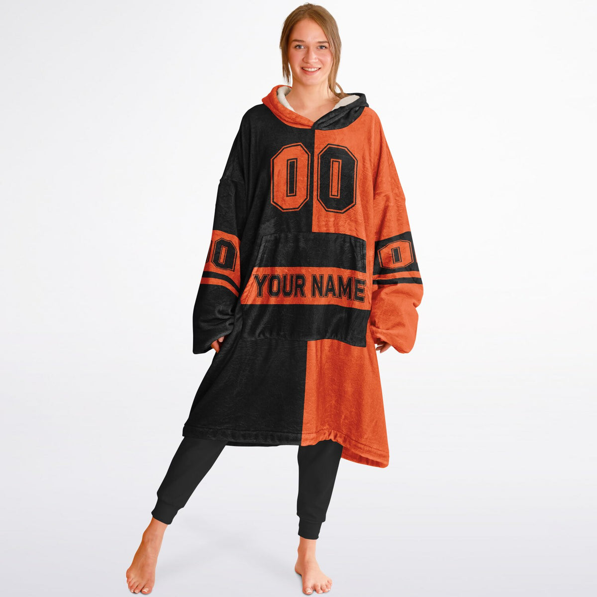 Black/Orange Halftime