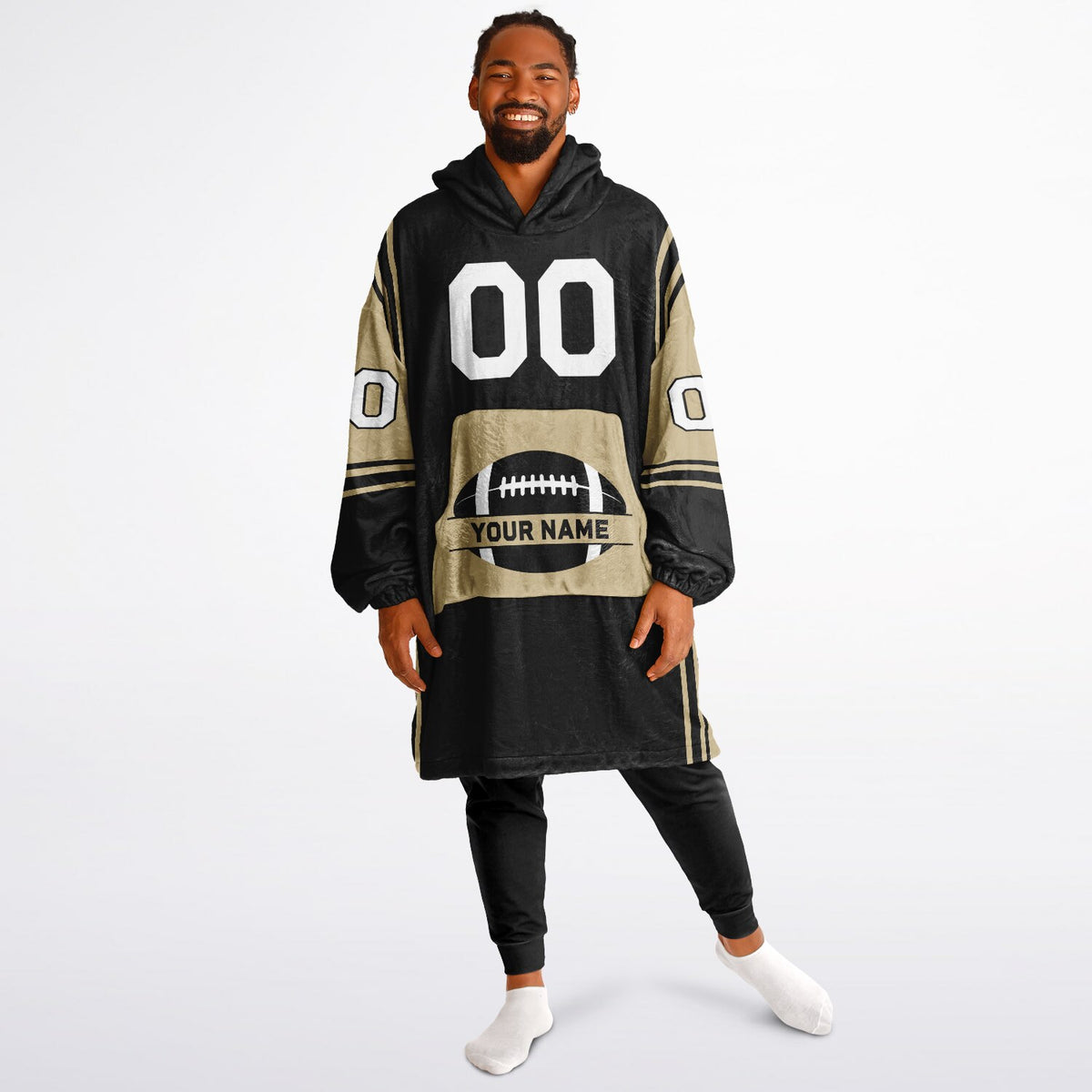 Black & Light Gold Bold