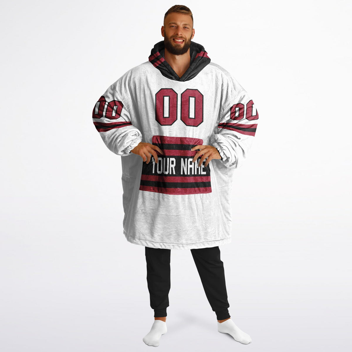 Black/Red Superfan Reversible