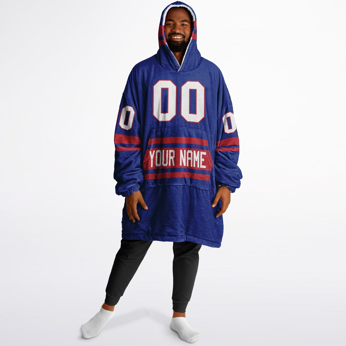 Blue/Red Superfan Reversible