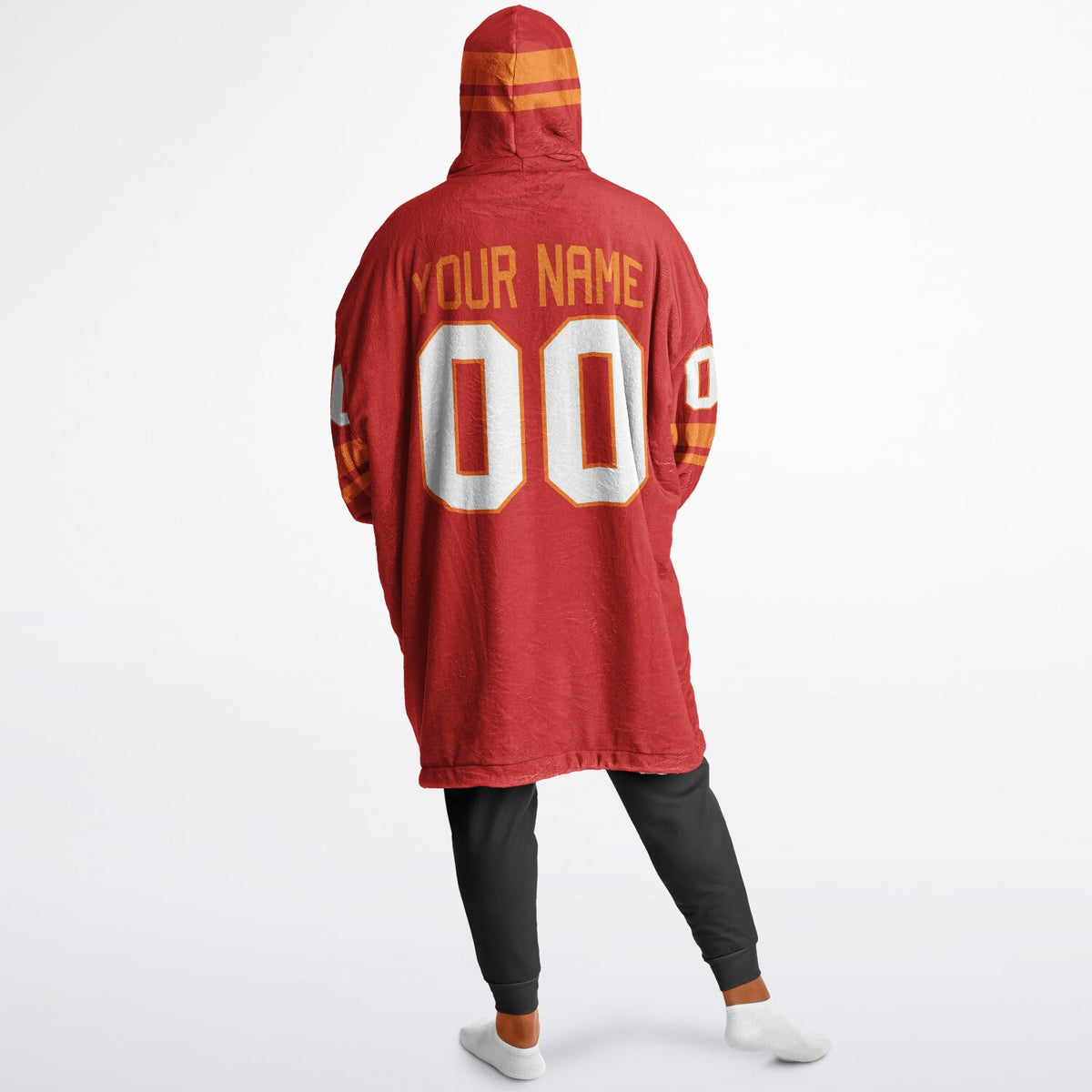Red/Orange Superfan Reversible