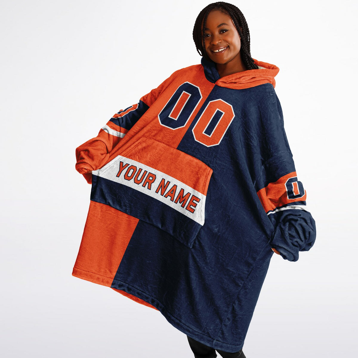 Orange/Navy/White Halftime