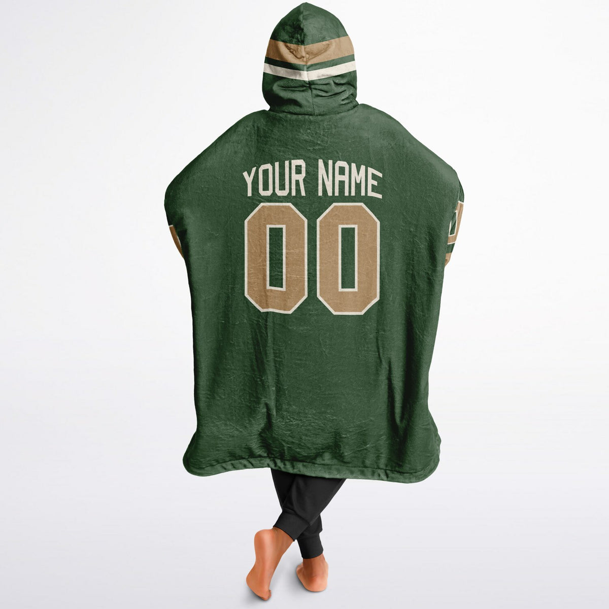 Forest Green Cream Camel Superfan Reversible