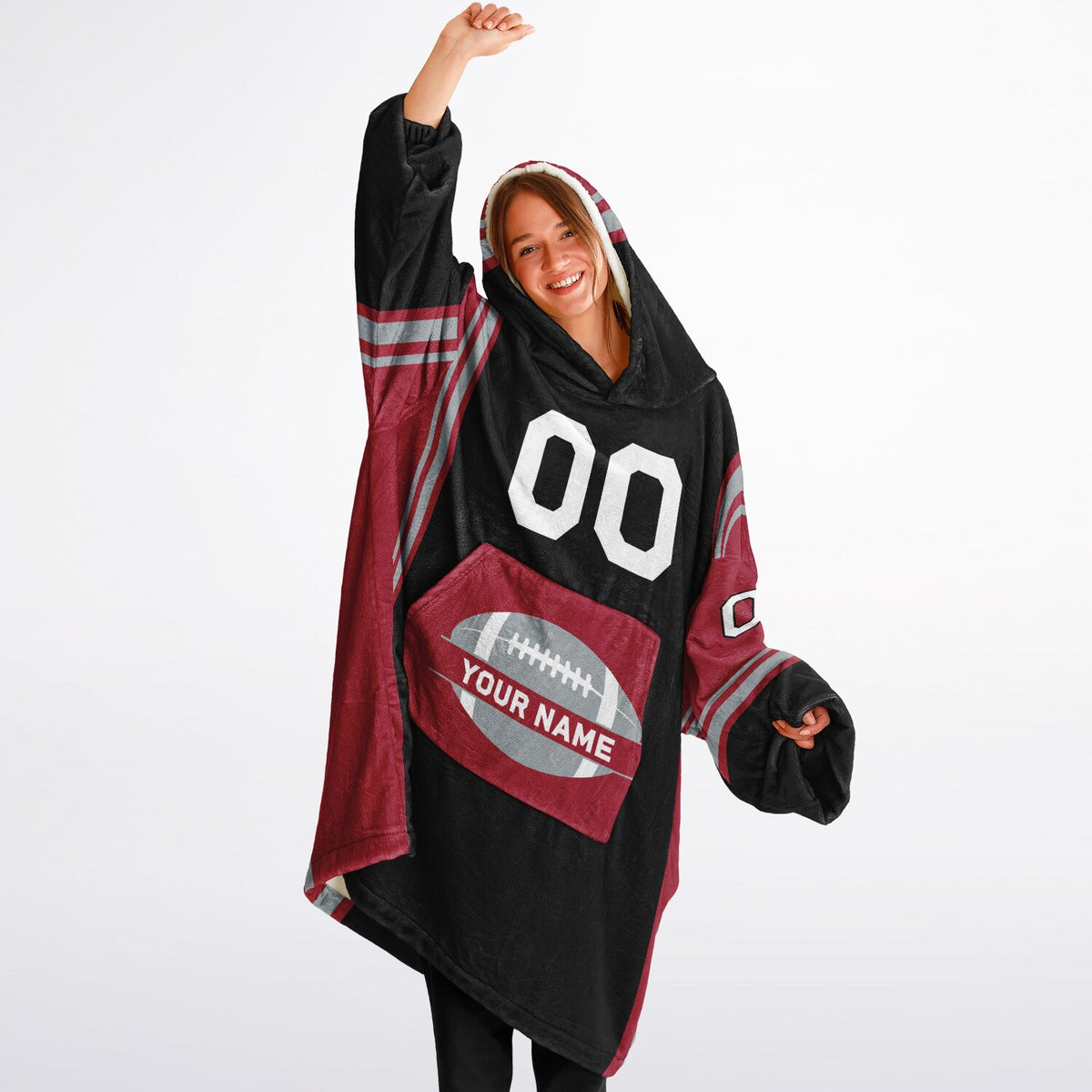 Black/Red/Silver Bold